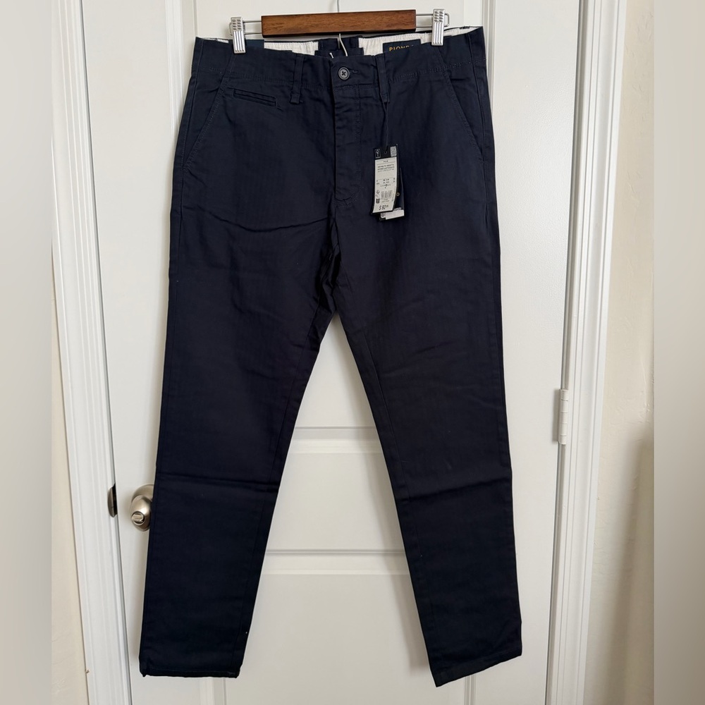 Men's Navy Pants slim